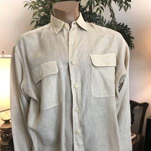 POLO by Ralph Lauren Men's Linen Button Down